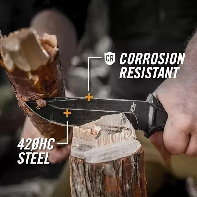 Gerber StrongArm Fixed Blade Knife Plain Edge – Coyote Brown – NEW(FreeShipping)