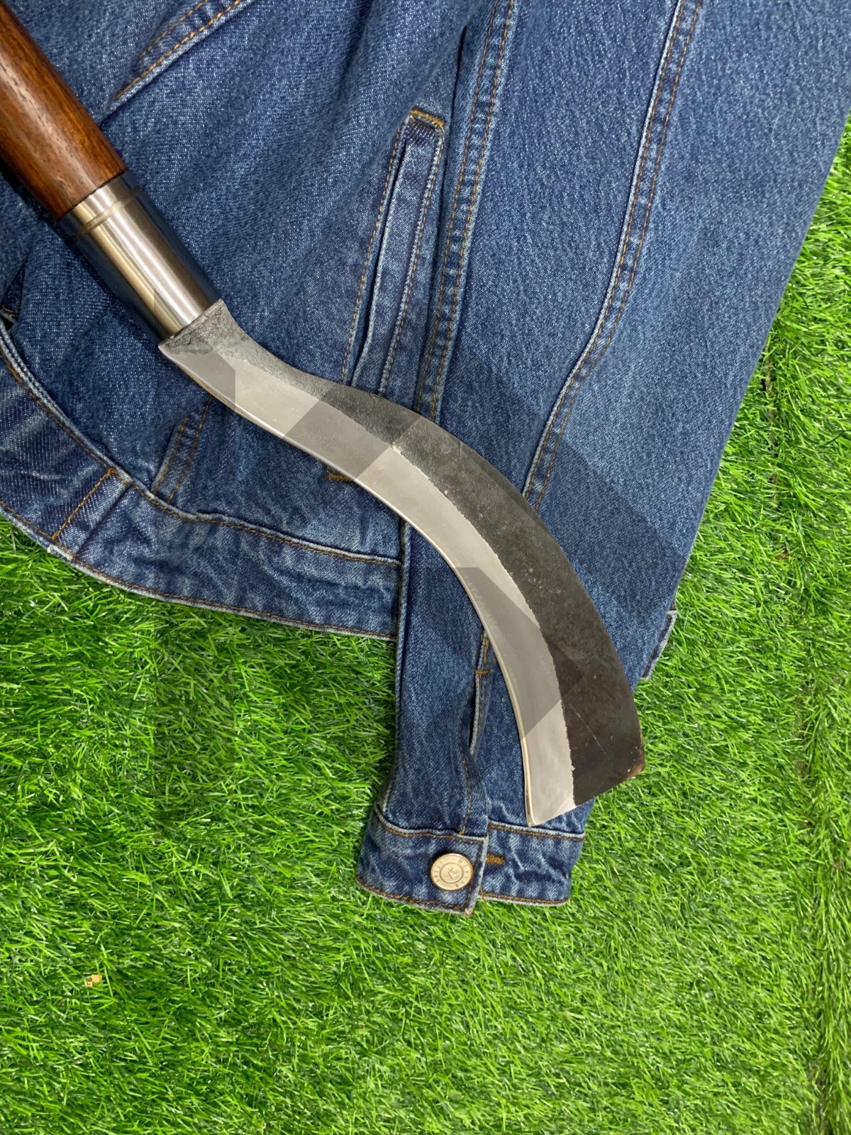 Handmade 32» Carbon Steel – Double Handed Viking Panabas Blade with Sheath