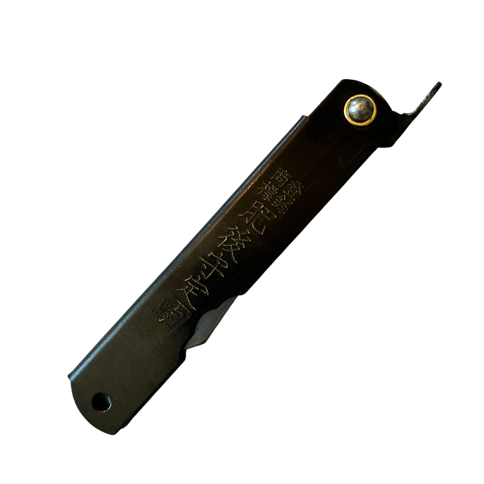 Japanese Higonokami Folding Knife, SK Steel 100mm Black -Free Shipping,US Seller