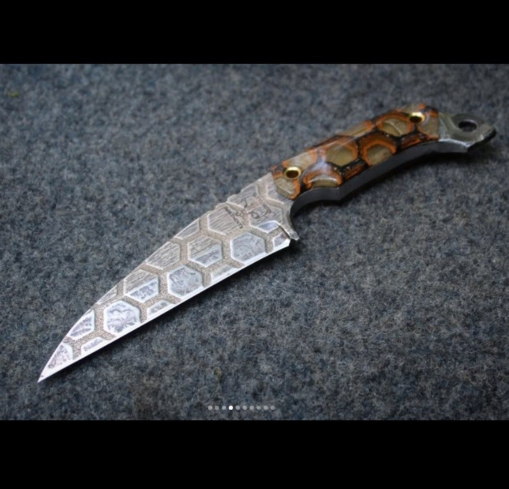 integrity implements RTS WharnC3V #001 CPM3V Static-Hex GiD handcrafted knife