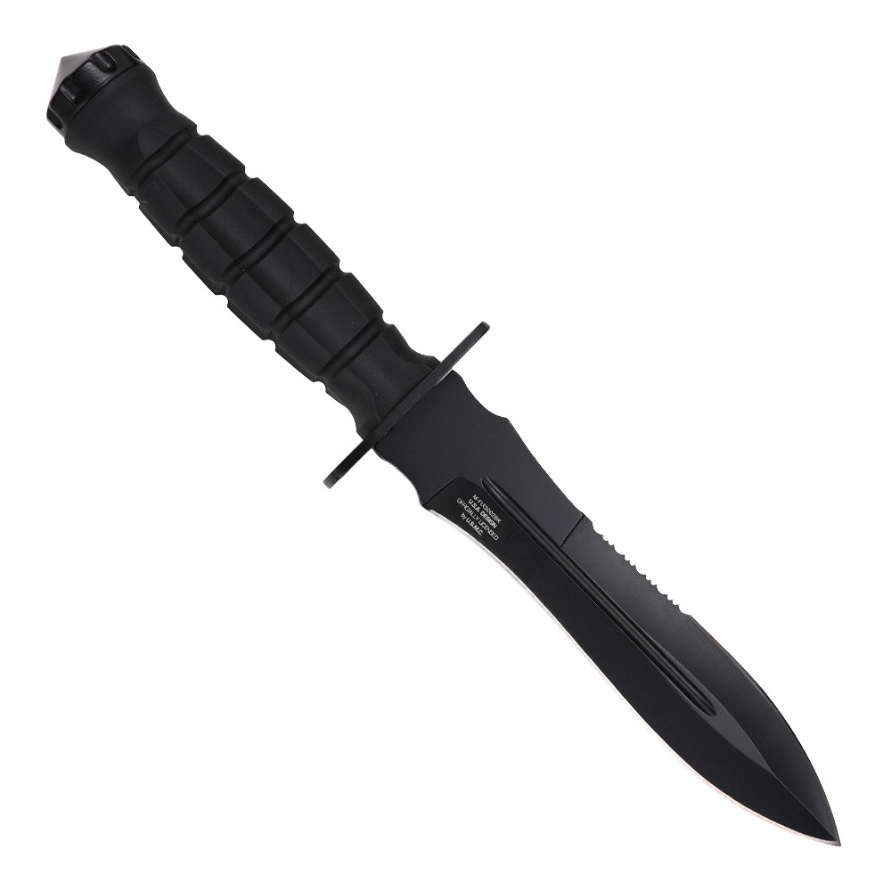 12″ Fixed Blade Knife Double Edge Spear Point Sharp USMC United States Marines