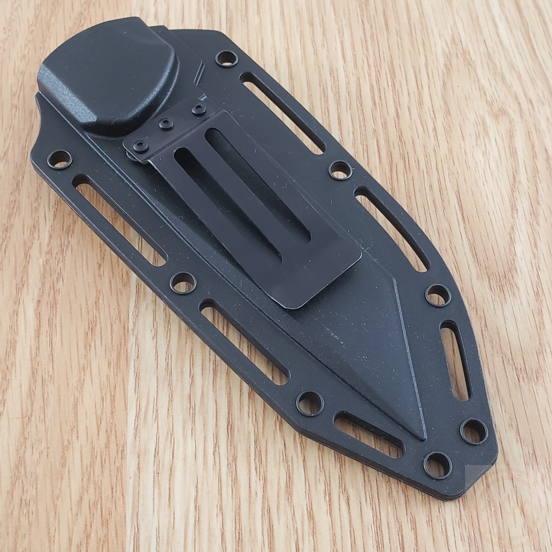 Schrade Regime Fixed Knife 3.83″ AUS-8 Stainless Tanto Blade Black G10 Handle