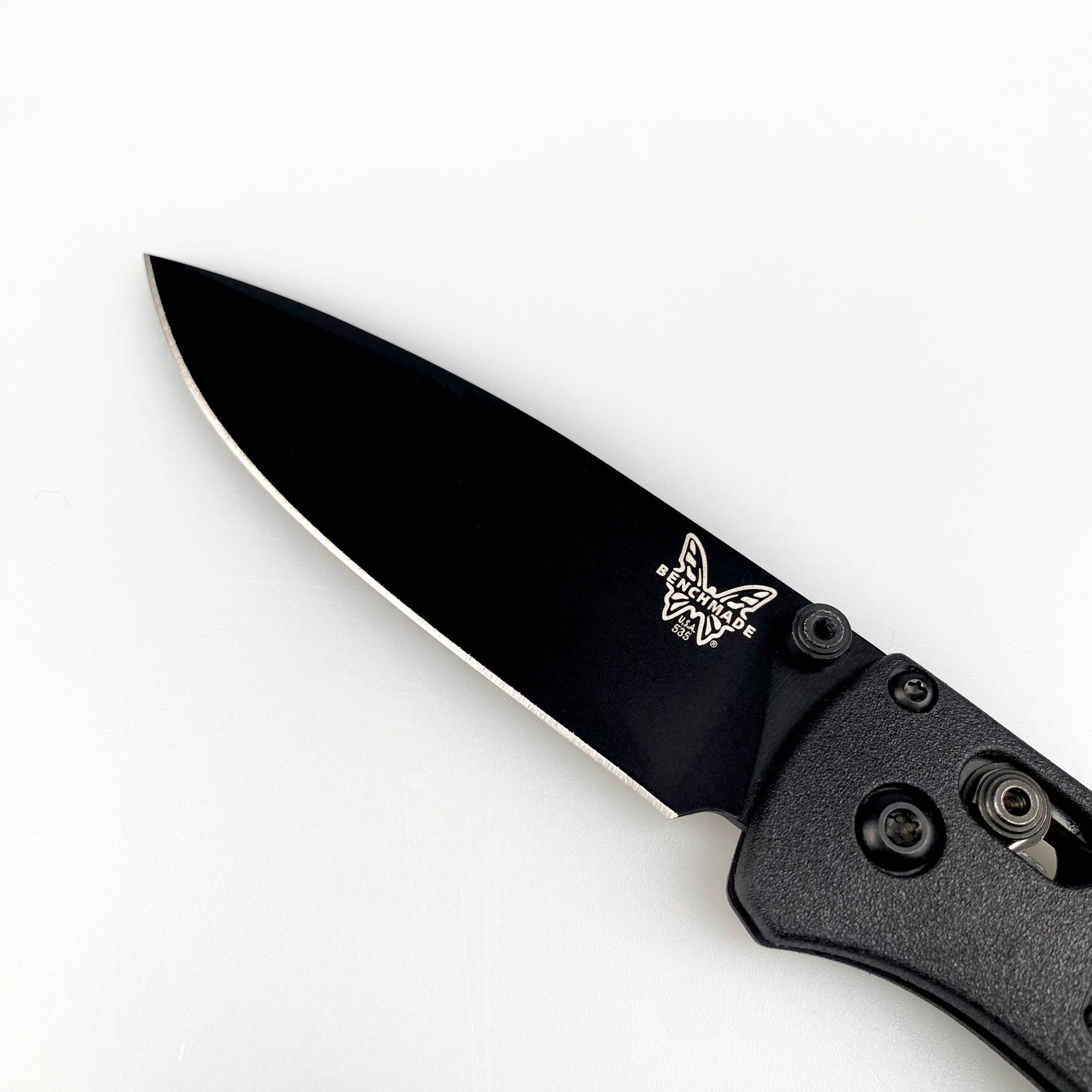 Benchmade 535BK-2 Bugout Knife Black CF-Elite Handle S30V Folding Knife