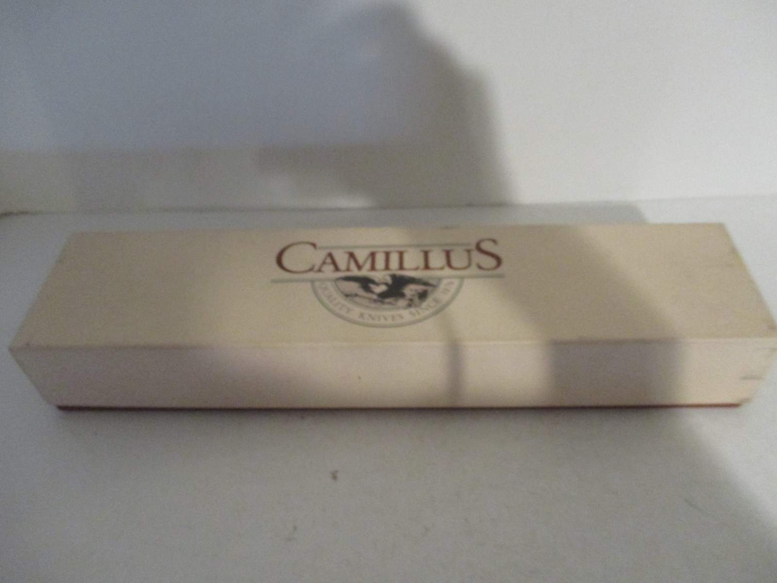 Camillus USMC Marine Raider Stiletto WWII 1990 Reproduction w/Sheath in Box