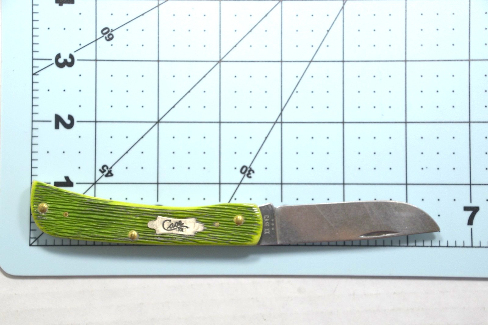 Case XX 2024 Lime Green Barnboard Jig Sod Buster Jr. (6137 SS)