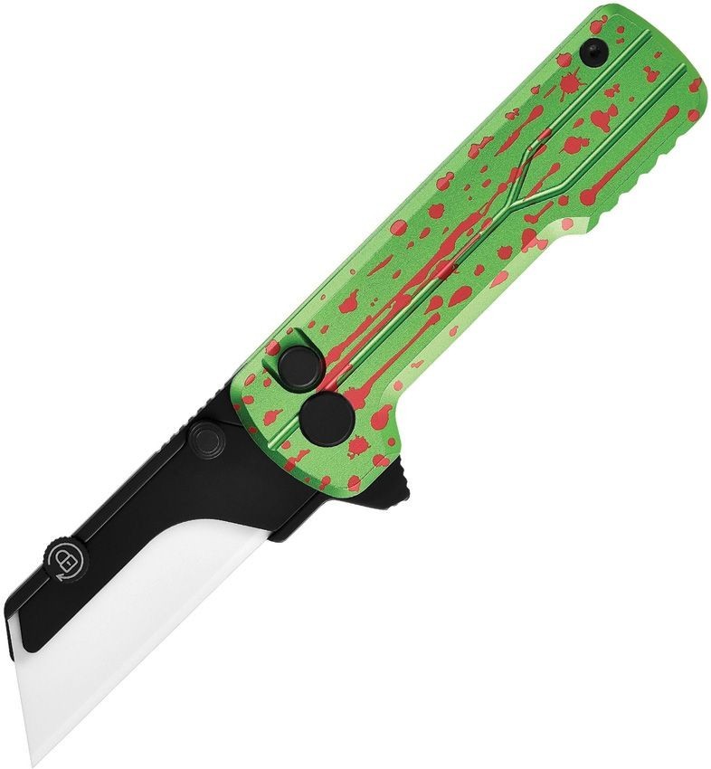 Oknife Otacle U1 Zombie Folding Knife 2.38″ Ceramic Blade Super Aluminum Handle