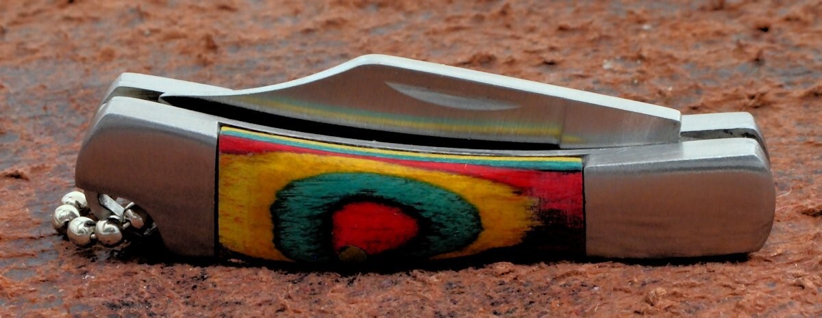 Traditional 2.5″ Pocket Folding Small Mini Keychain Stainless Steel Knife