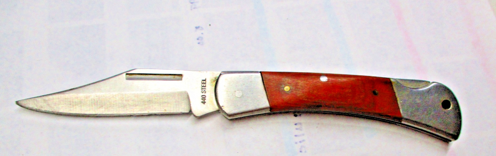 VINTAGE 1 BLADE «440 CHINA» Pocket Knife FREE SHIPPING GAR