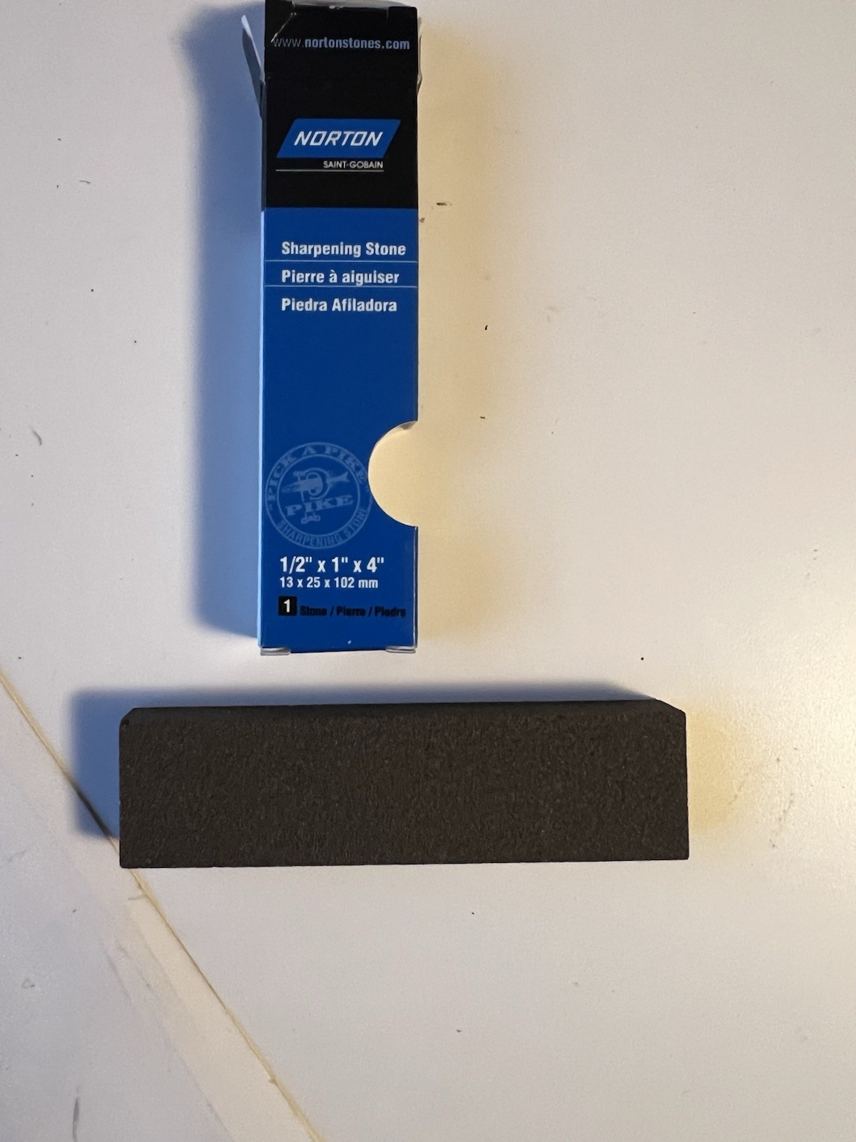 Norton India Oil Stone 4 x 1 x 1/2 Coarse CB24 61463685595 New Free Shipping