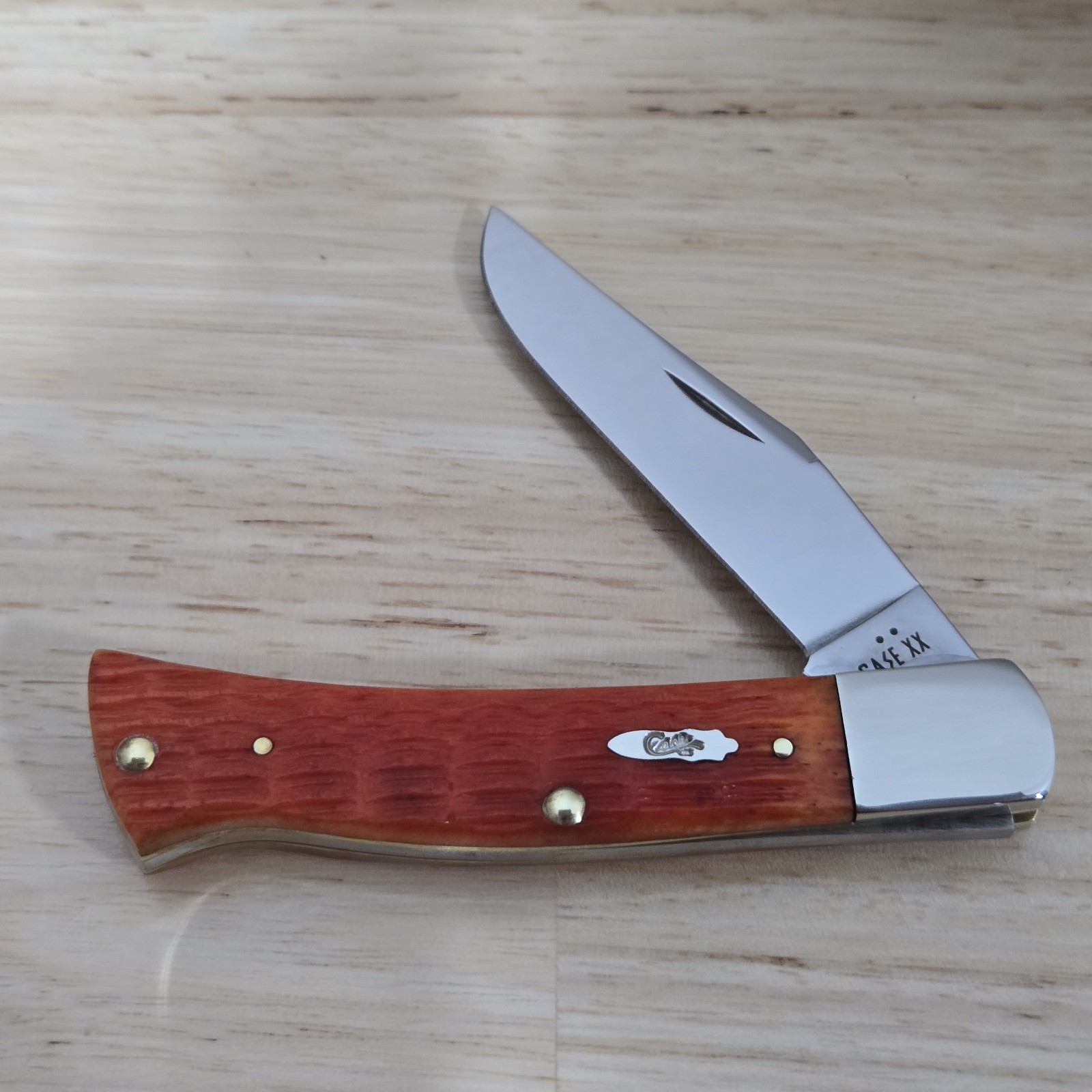 2026 Case XX BR61135 SS Knife Tequilla Sunrise Bone Crandall Jig Axe Handle