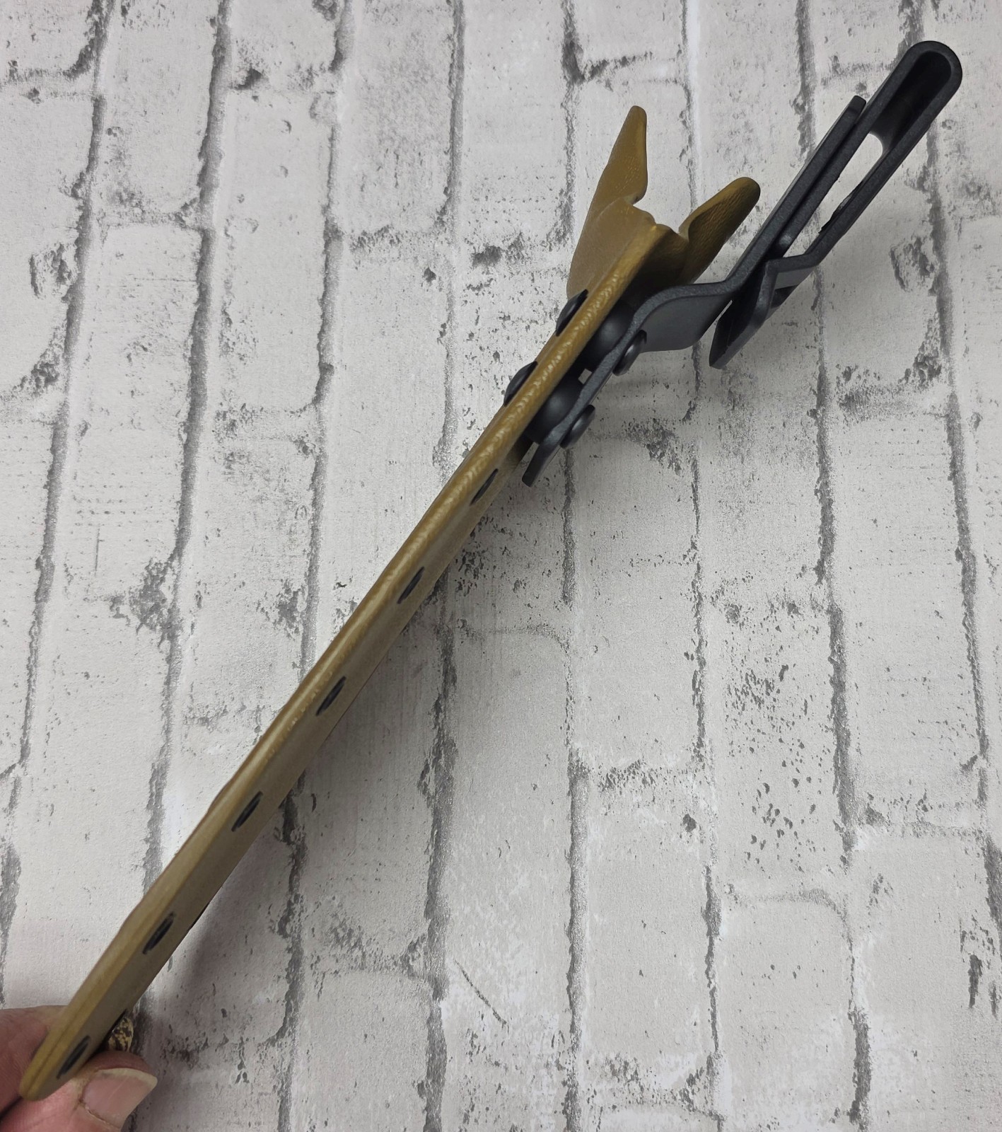 KYDEX SHEATH for KA-BAR 1217 USMC FIGHTING KNIFE, DROP CLIP, HAND MADE, KAKY489
