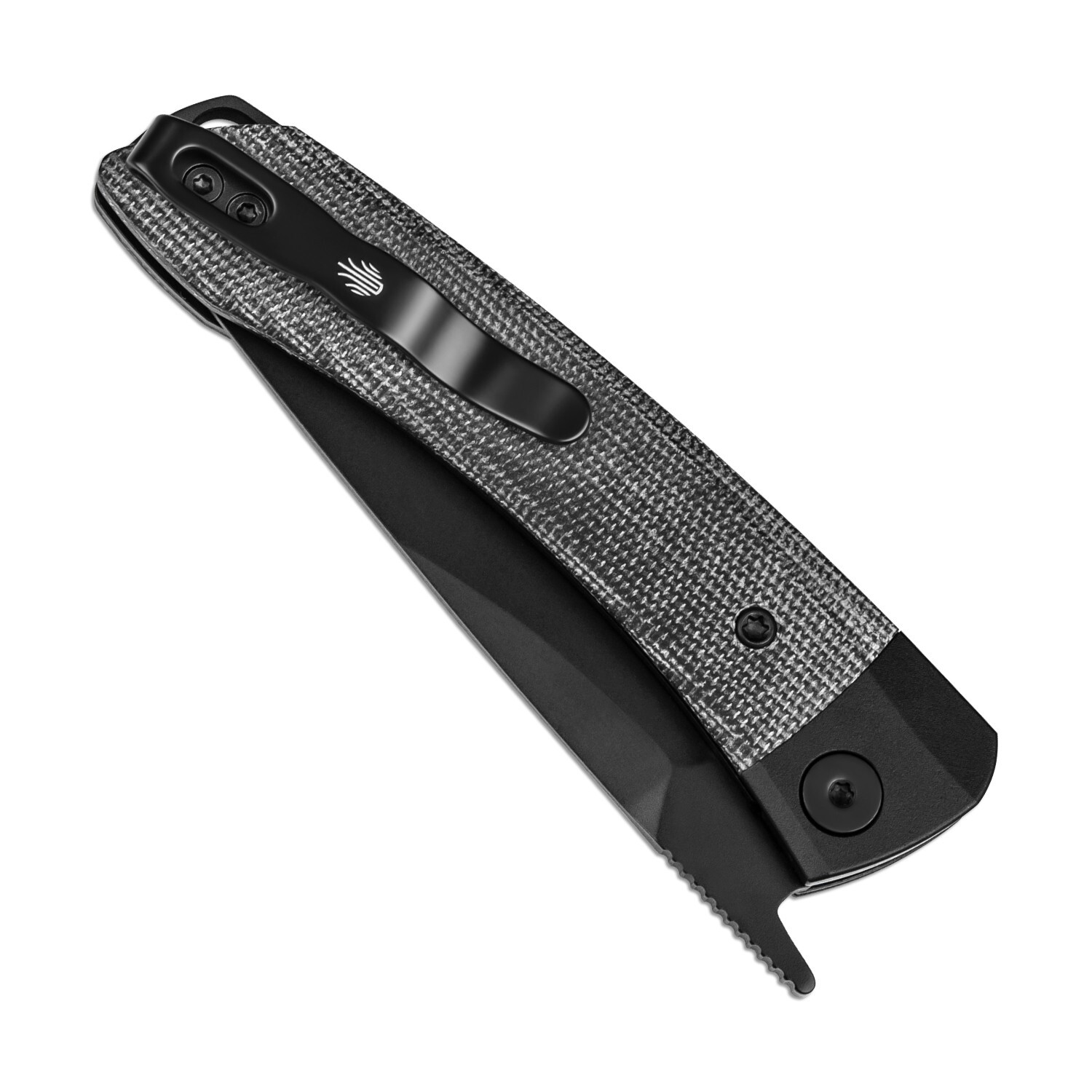 Kizer Mini Momo Drop Point Folding Knife 154CM Blade Aluminum+Micarta Handle