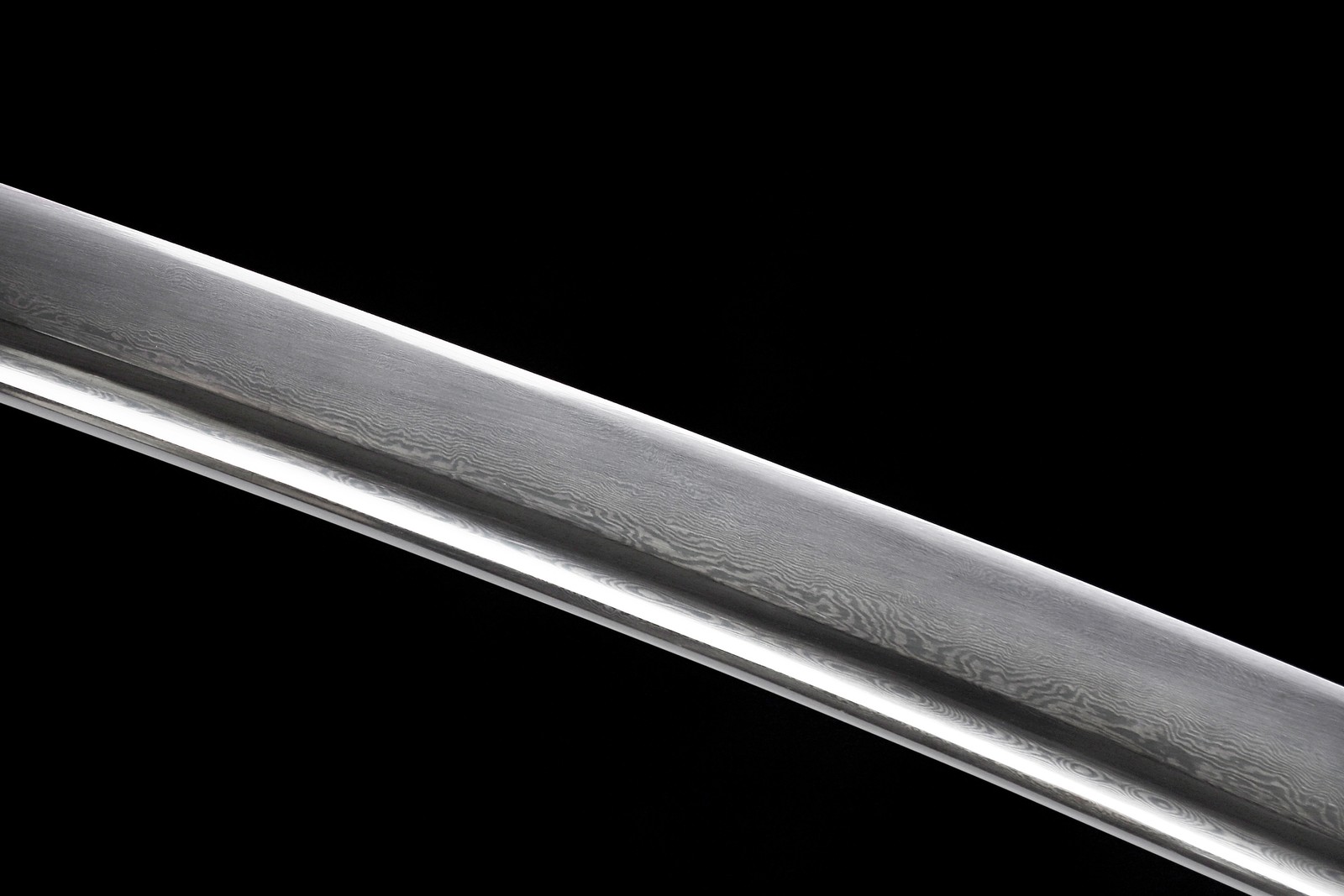 Handmade Japanese Samurai Katana Sword Damascus Folded Steel Full Tang Sharp