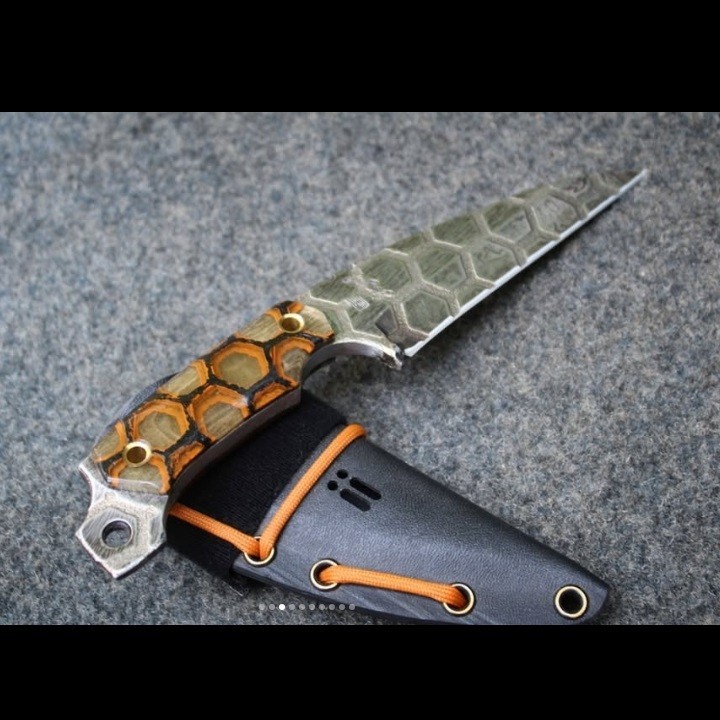 integrity implements RTS WharnC3V #001 CPM3V Static-Hex GiD handcrafted knife