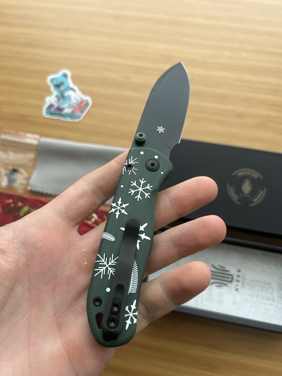 Kizer Limited Edition Christmas 2025 Drop Bear 2 V3619.2CDMC1 – Green – AEB-L