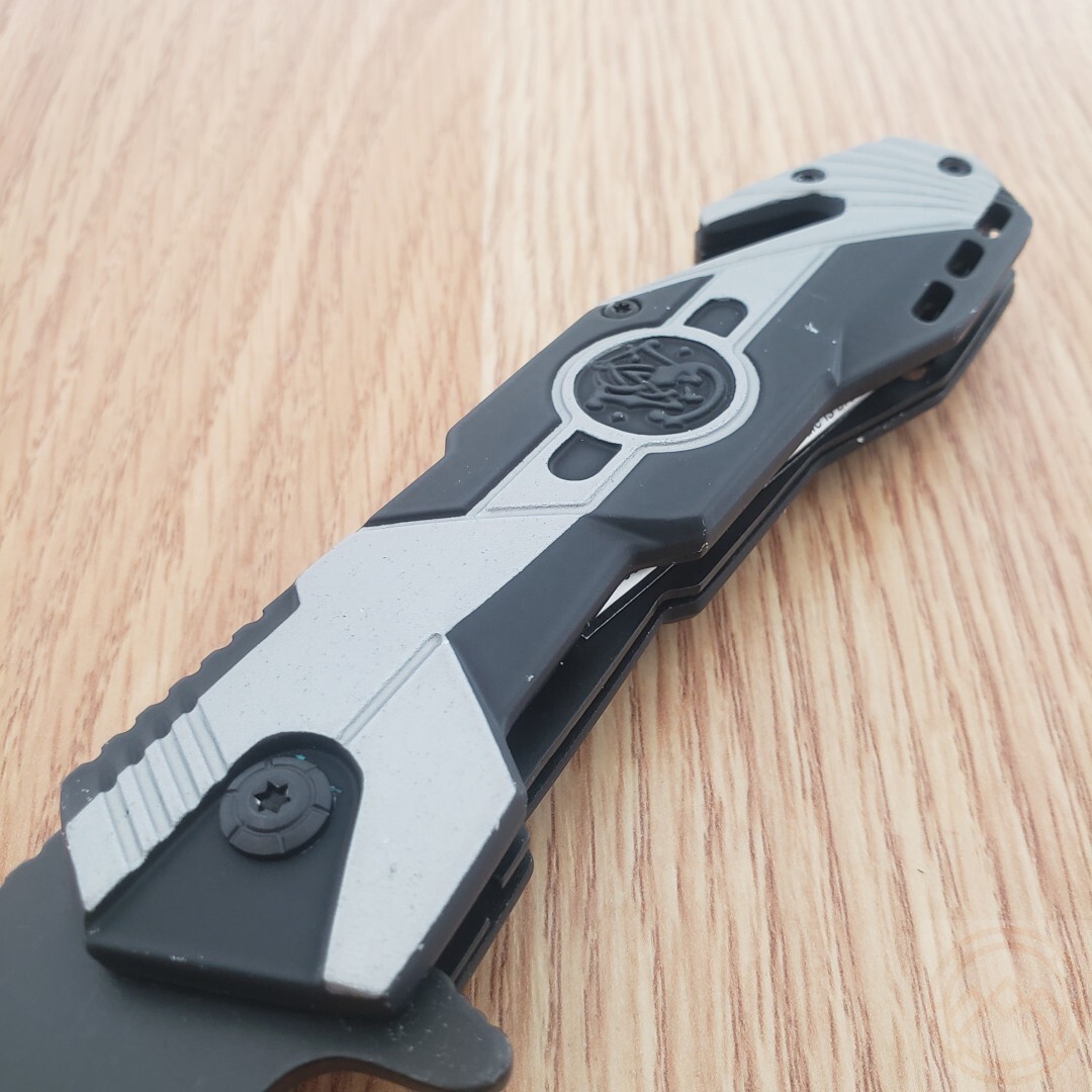 Smith & Wesson SWP17 Folding Knife 3.5″ Stainless Steel Blade Aluminum Handle
