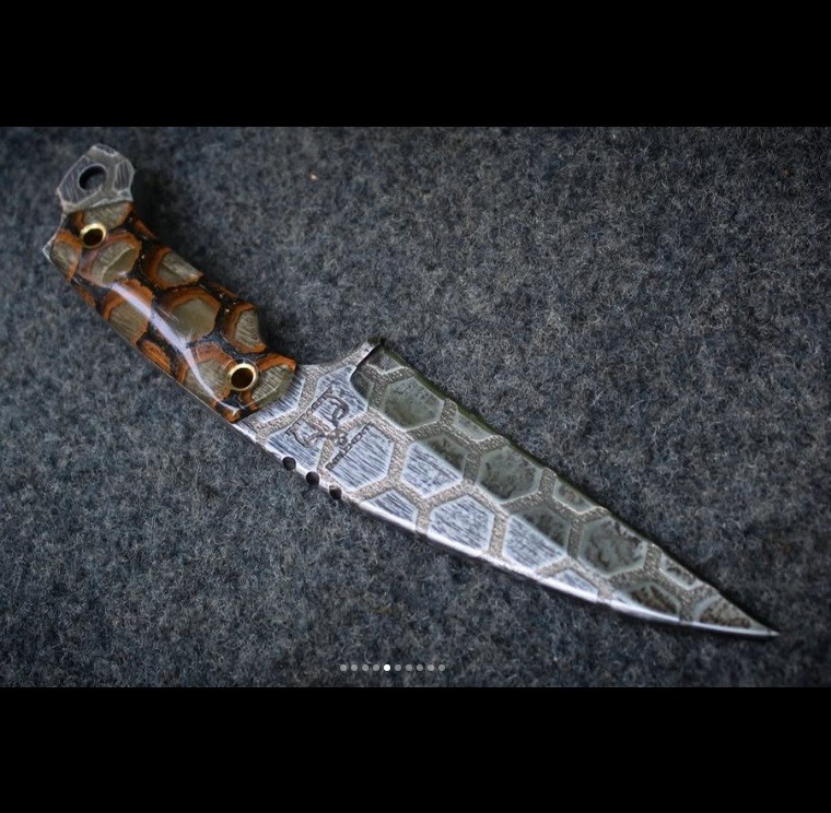 integrity implements RTS WharnC3V #001 CPM3V Static-Hex GiD handcrafted knife