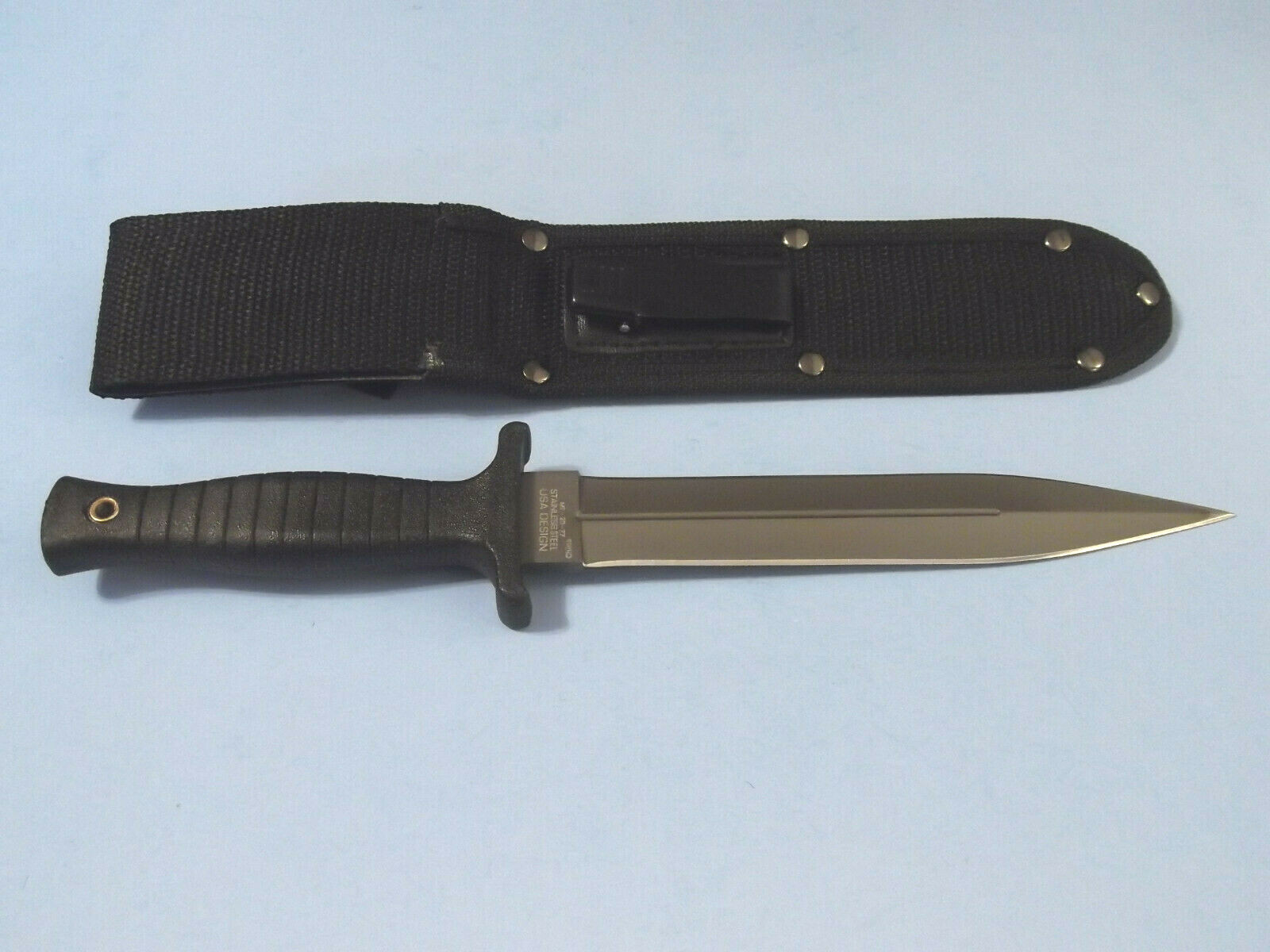 MTech MT-20-77GY Dagger double edge gray blade knife 11 1/4″ overall MT2077GY