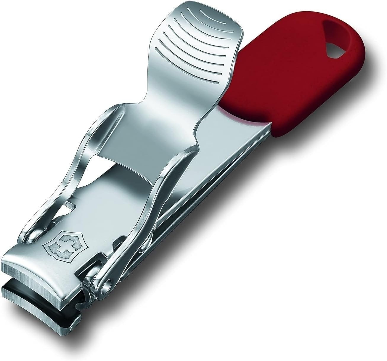 Victorinox Swiss Made Red Nail Clipper With Lanyard Hole – Stainless Steel