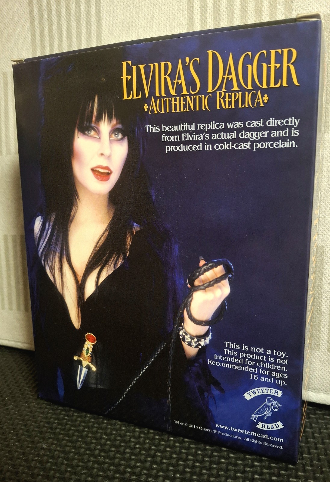 Tweeterhead Elvira Mistress of the Dark Authentic Dagger Reproduction 2015