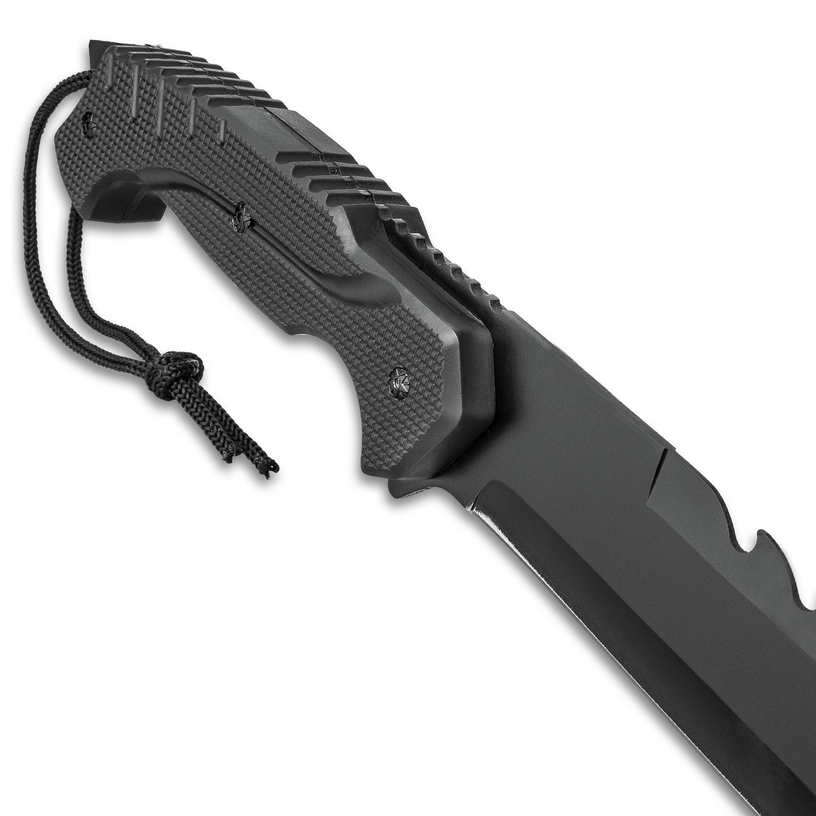 24″ Black Legion Swamp Master Full Tang Machete Fixed Blade Knife with Sheath