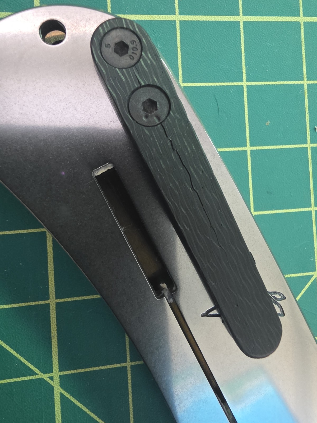 Vespid Edge APEX SPECTRE TITANIUM FOLDING KNIFE Carbon Fiber Clip Edc Pocket EDC