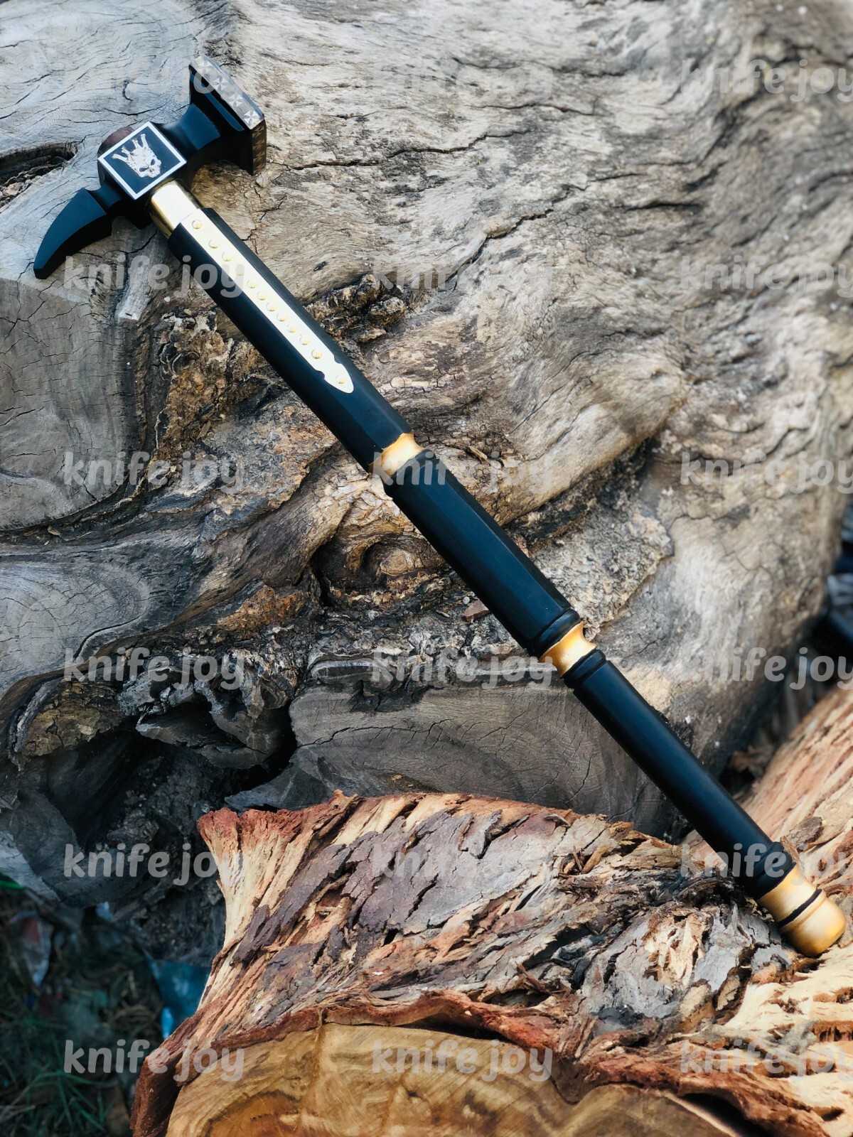Handmade Viking War Hammer 32″ | High Carbon Steel Medieval Gift for Him