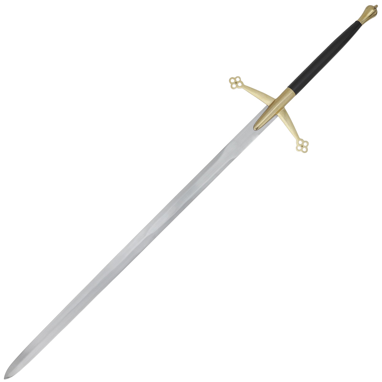 Scottish Claymore Medieval Sword Replica Two-Handed Carbon Steel Display Sword