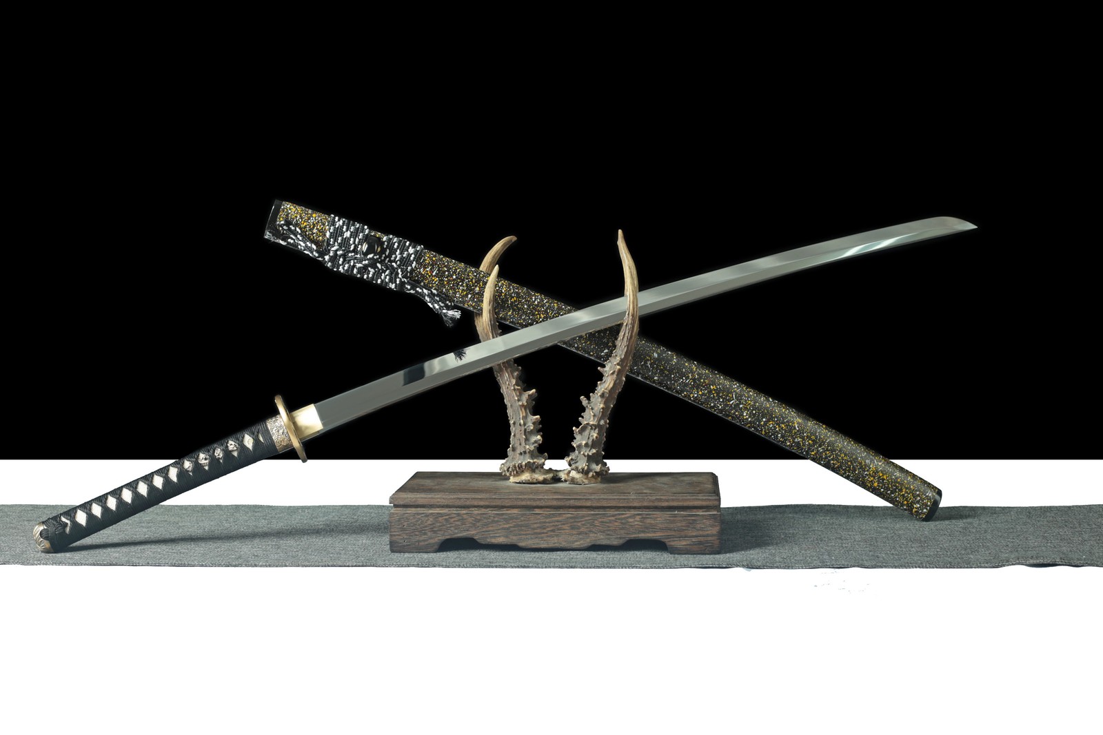 Japanese Samurai Katana Sword S7 Steel Mirror Finish Blade Sharp Full Tang