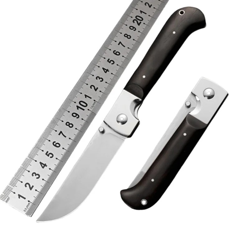 Russian Pchak Folding Blade Knife D2 Steel Hunting Camping Outdoor Knife