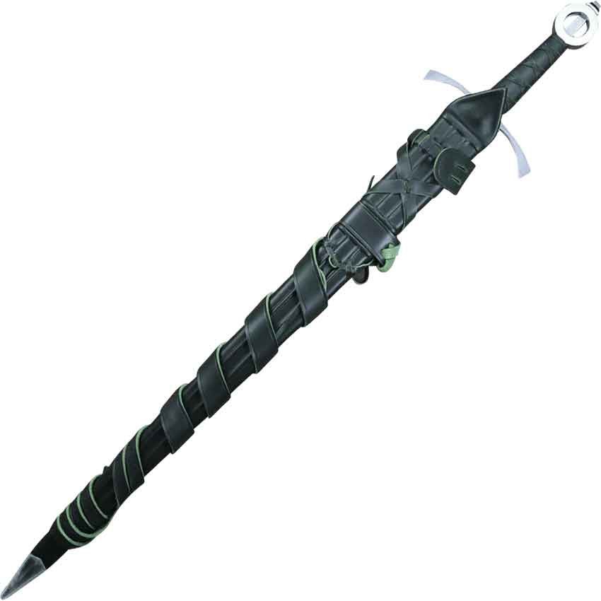 Handmade Oath Seeker Irish Sword with Scabbard and Belt
