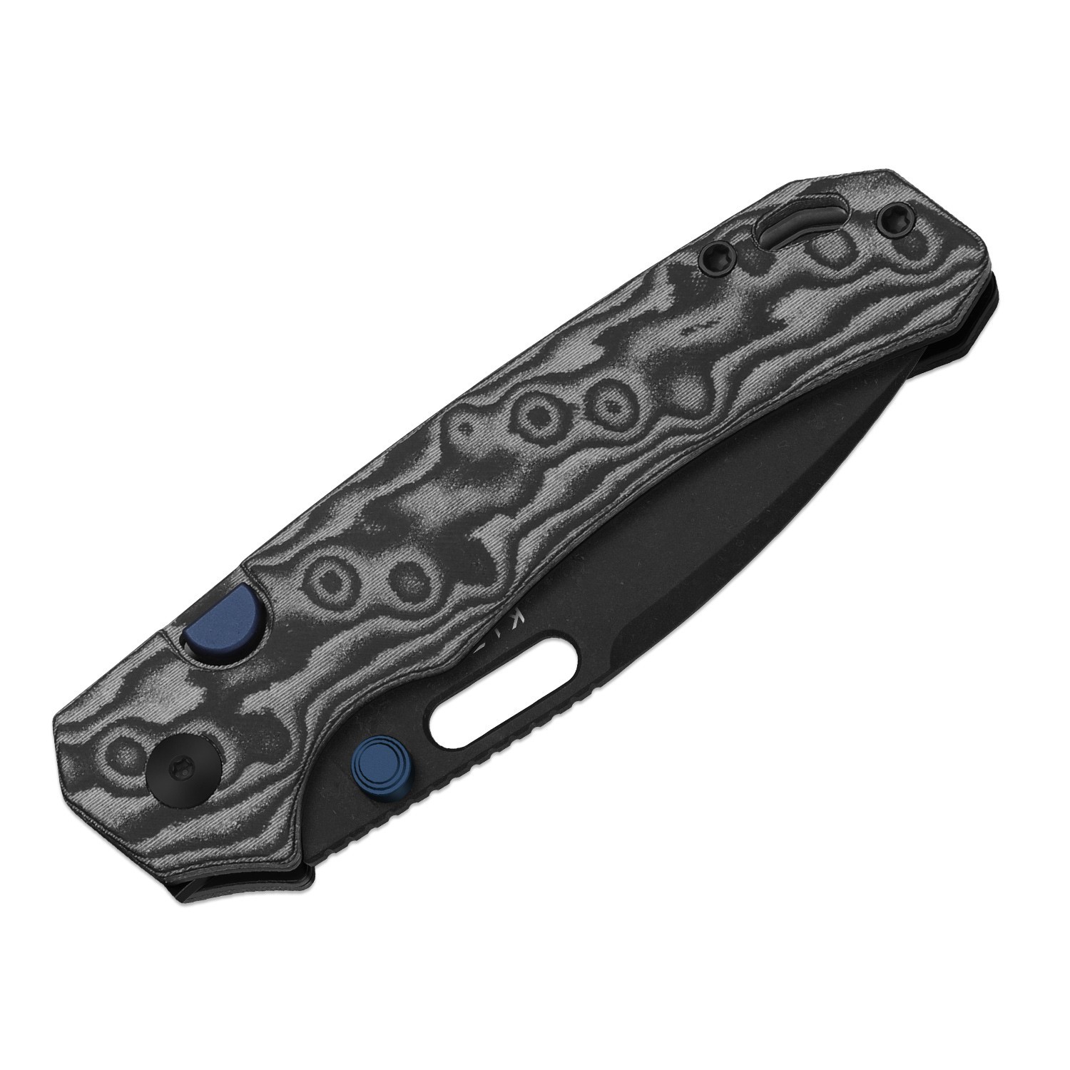 Kizer Outposter Folding Pocket Knife Nitro-V Blade Micarta Handle V3802BDA2