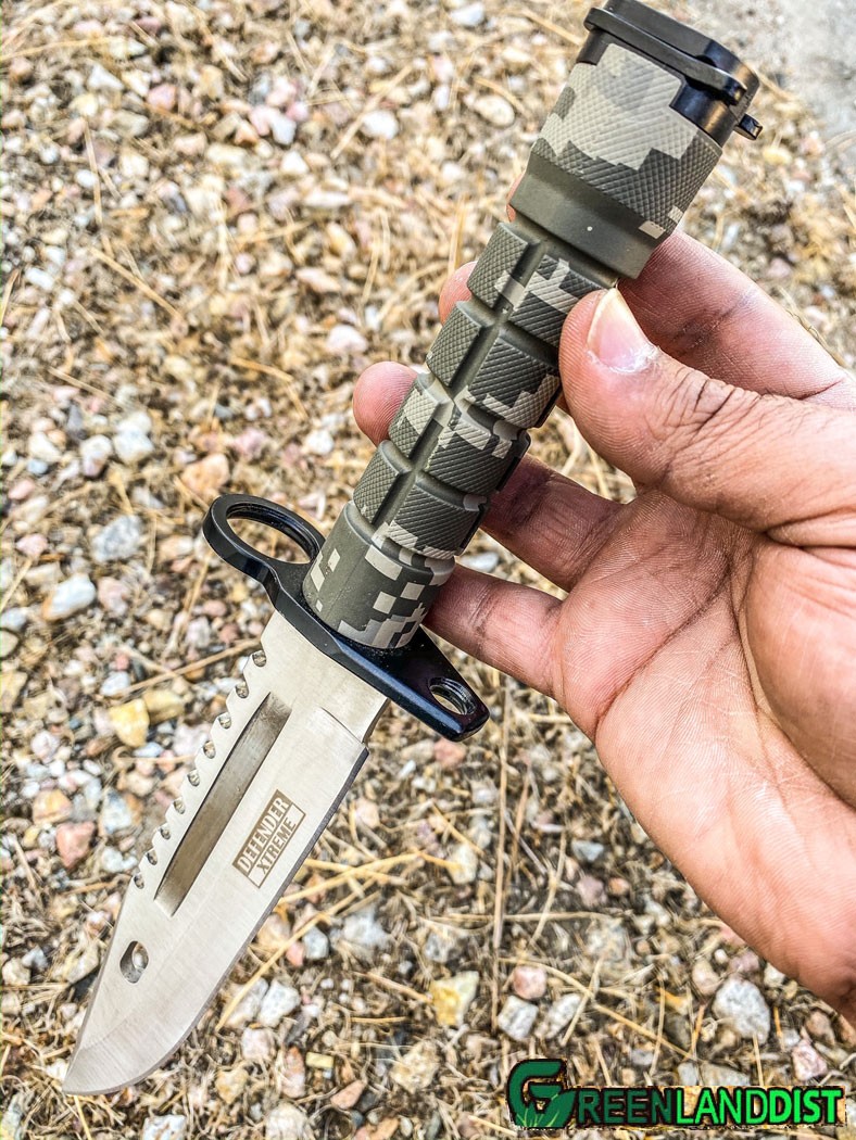 13″ Military Survival Rambo Fixed Blade Hunting Knife Bayonet Tactical Bowie