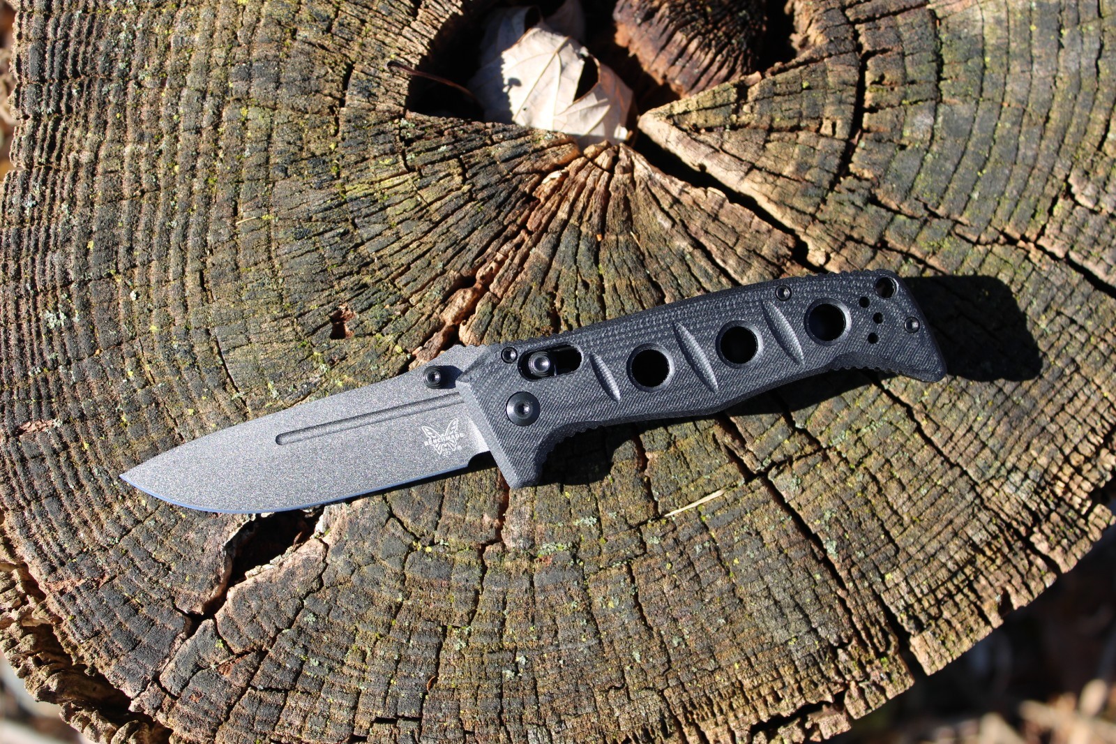 Mini Adamas 273GY-1 Black CPM-CRU-WEAR G10 Handle Folding Knife