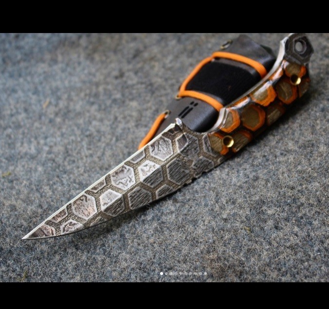 integrity implements RTS WharnC3V #001 CPM3V Static-Hex GiD handcrafted knife