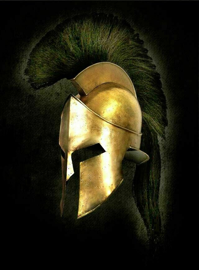 Spartan 300 king Leonidas helmet plume Greek helmet Larp Replica home decorative