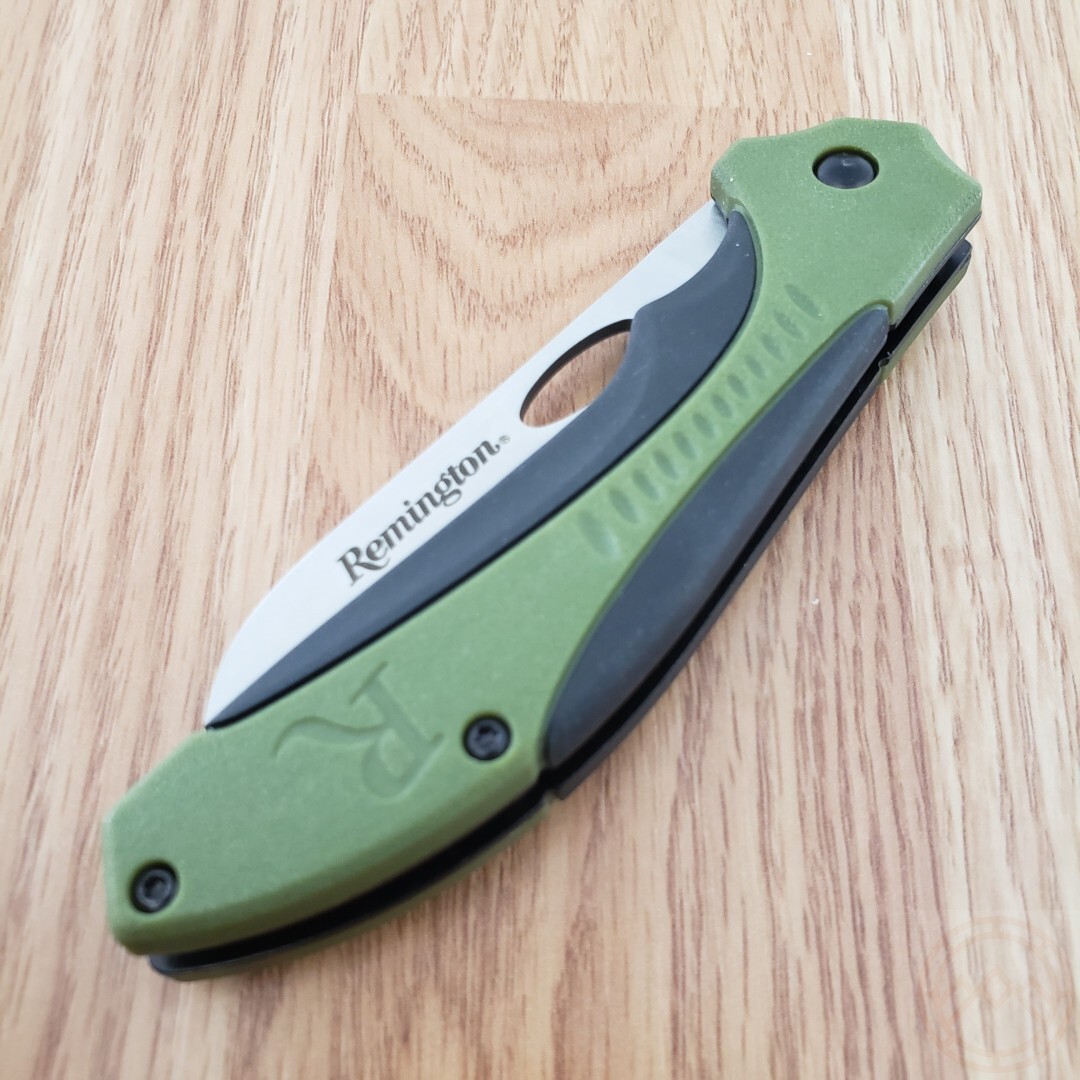 Remington Sportsman Saw Folding Knife 3.25″ Stainless Steel Blade Polymer Handle