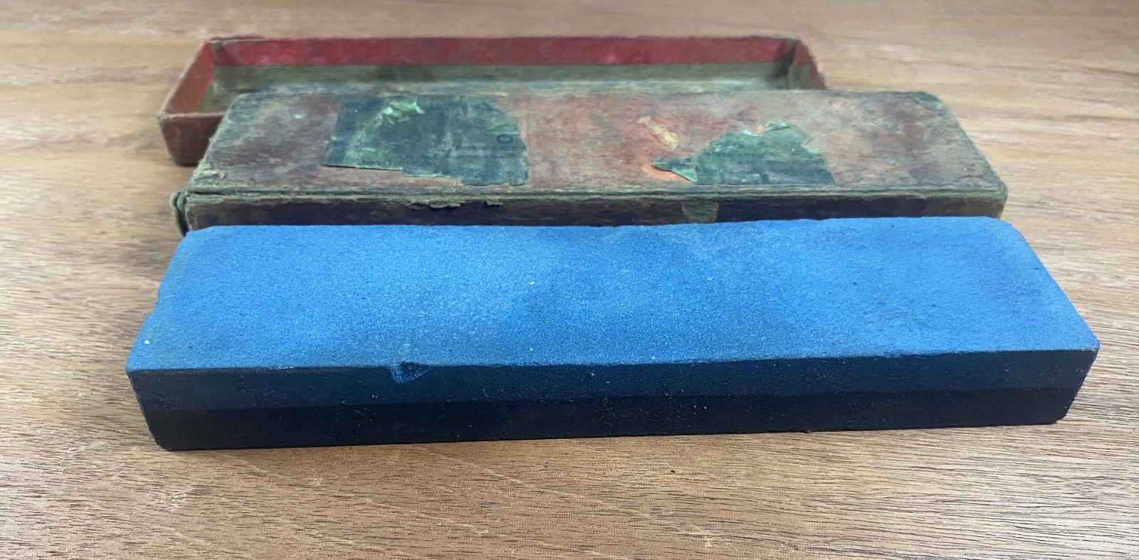 Lot of 3 Sharpening Stones Oilstones Fine India Combination Old Tools