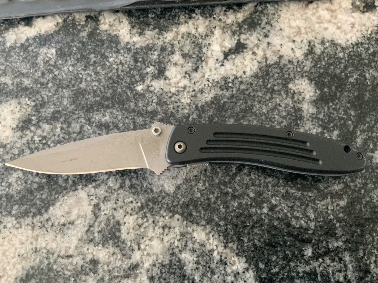 CRKT Apache 2 Plain Blade (ATS 34) Knife