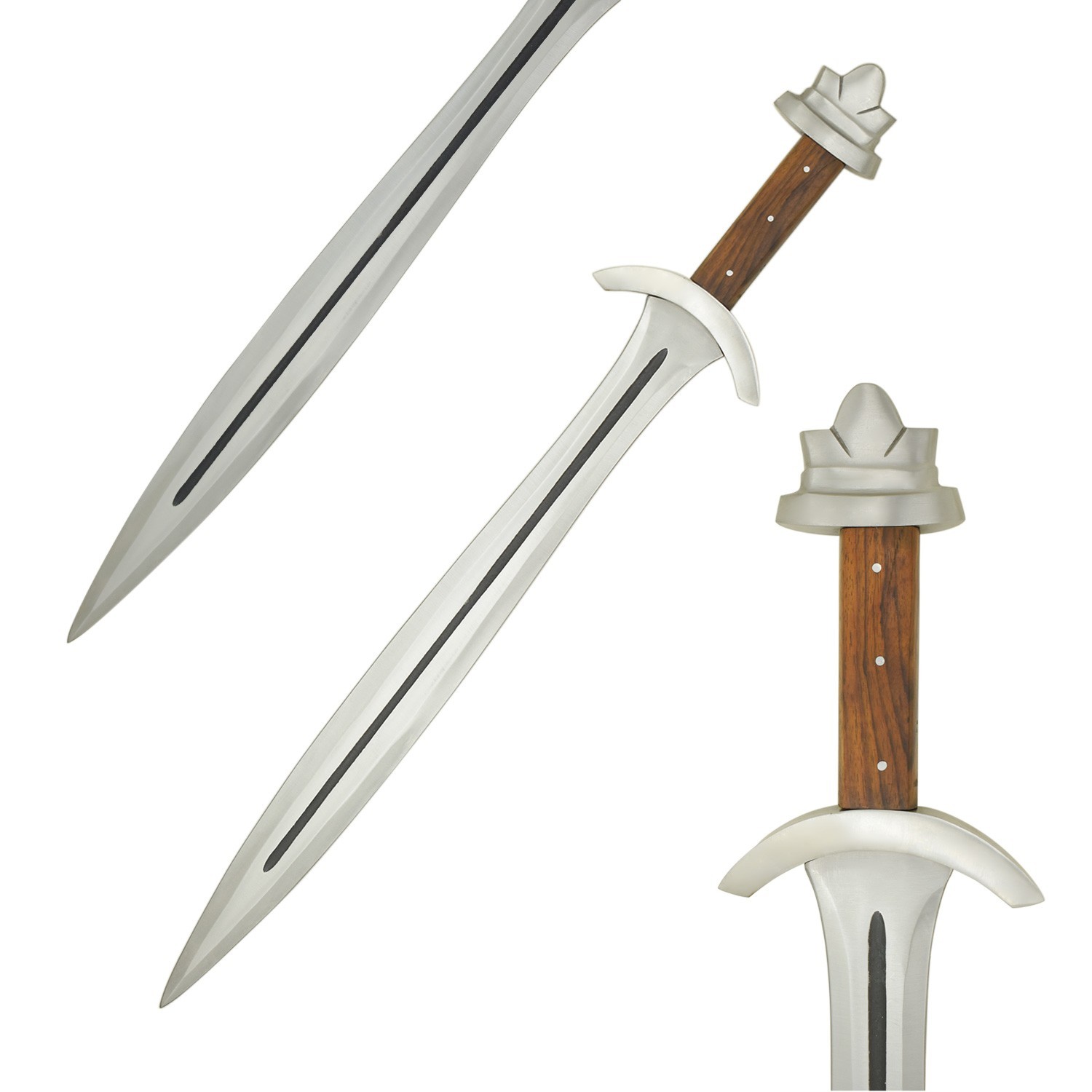 Hand Forged Viking Sword 1095 High Carbon Steel Full Tang Functional Blade