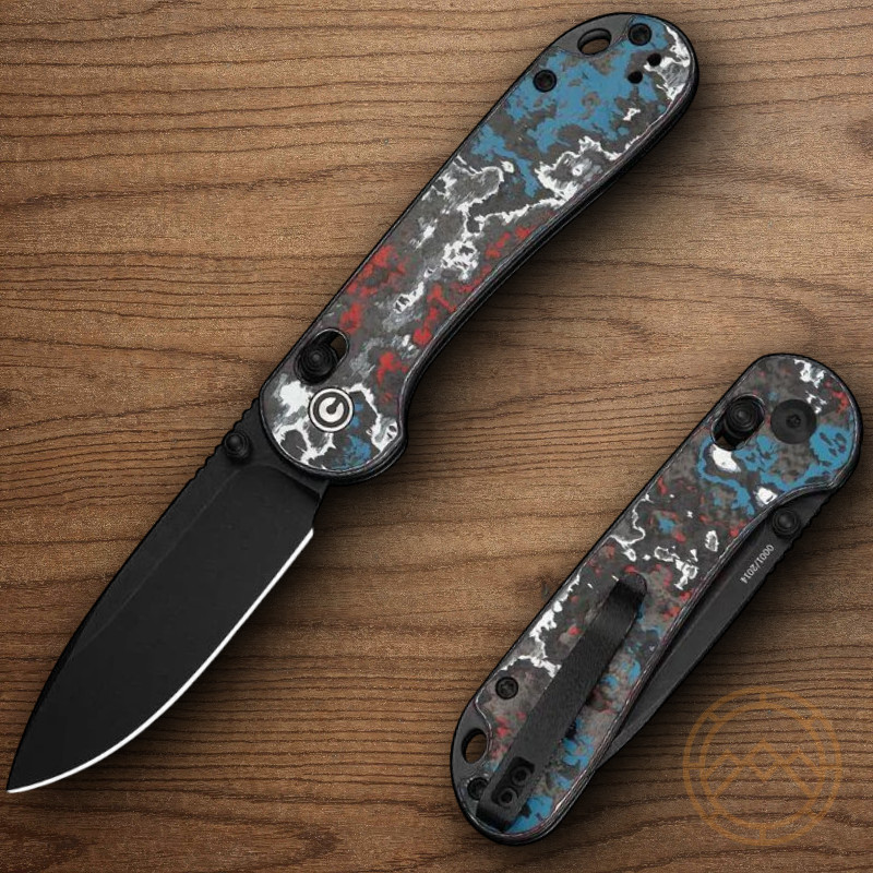 Civivi Elementum Folding Knife 3″ CPM S35VN Steel Blade Carbon Fiber Handle