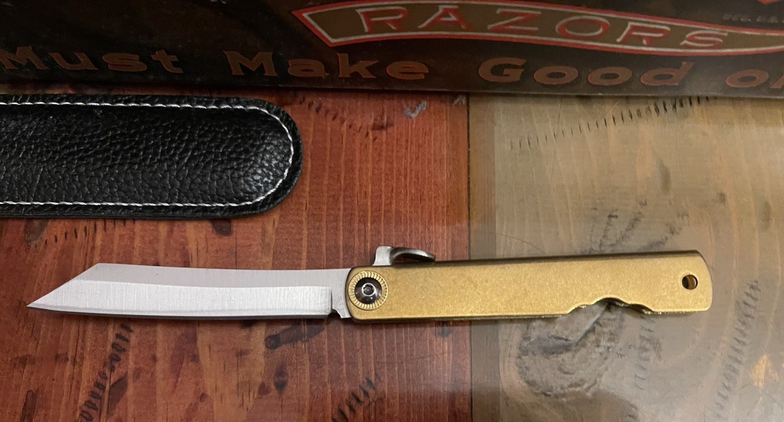 HIGONOKAMI Blade Folding Japanese Knife