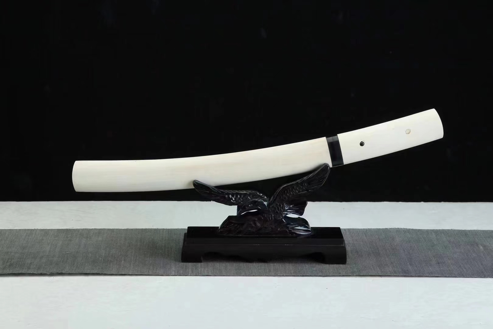 20» Tanto Sharp Shirasaya Japanese Katana Samurai Functional Short Sword