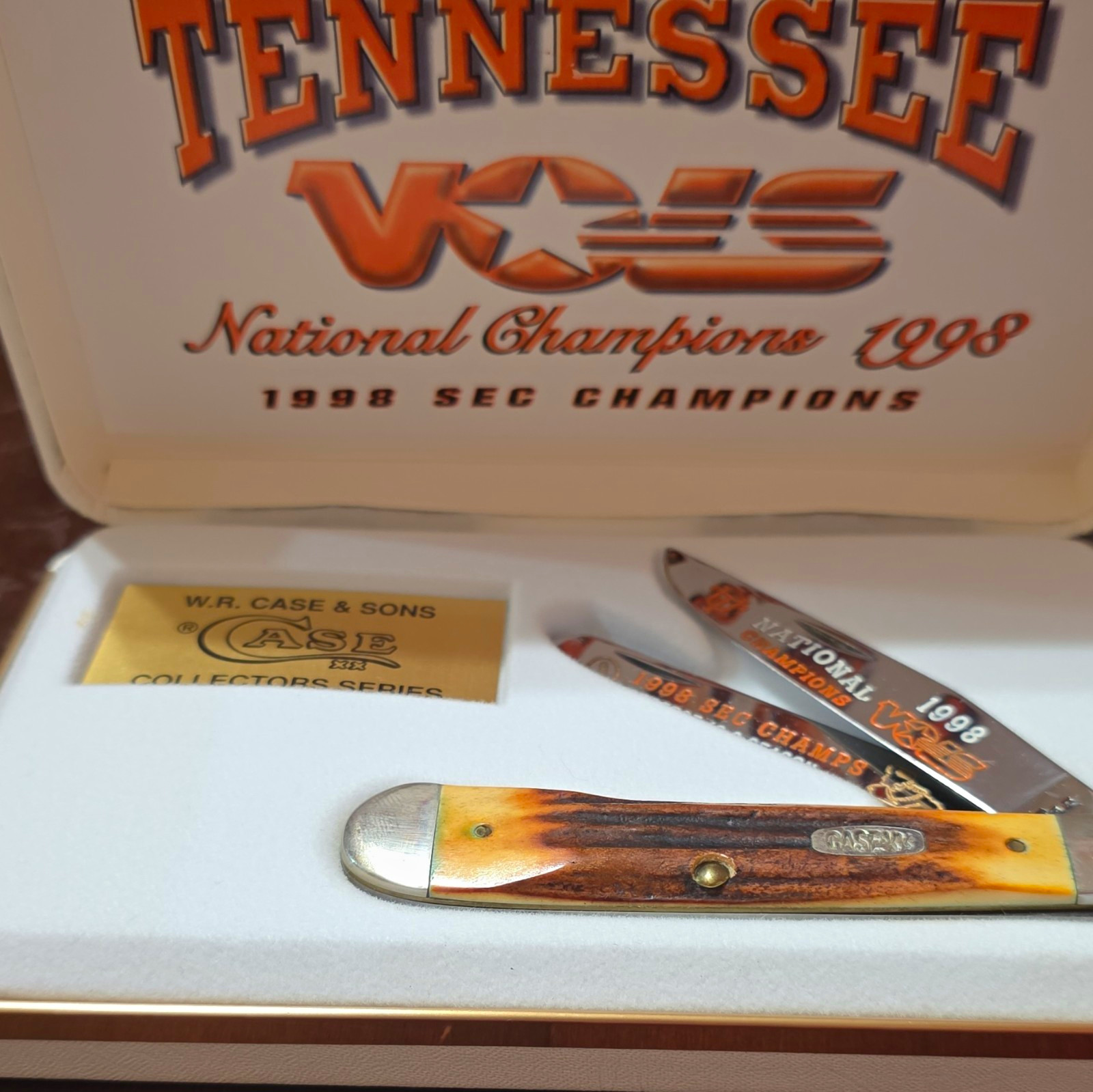 Case XX 1998 Collectors Series 2-Blade Slipjoint Pocketknife, Bone, Vols