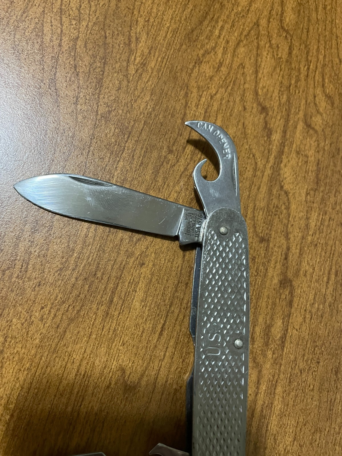 1976 US Imperial Stainless Military Pocket Knife