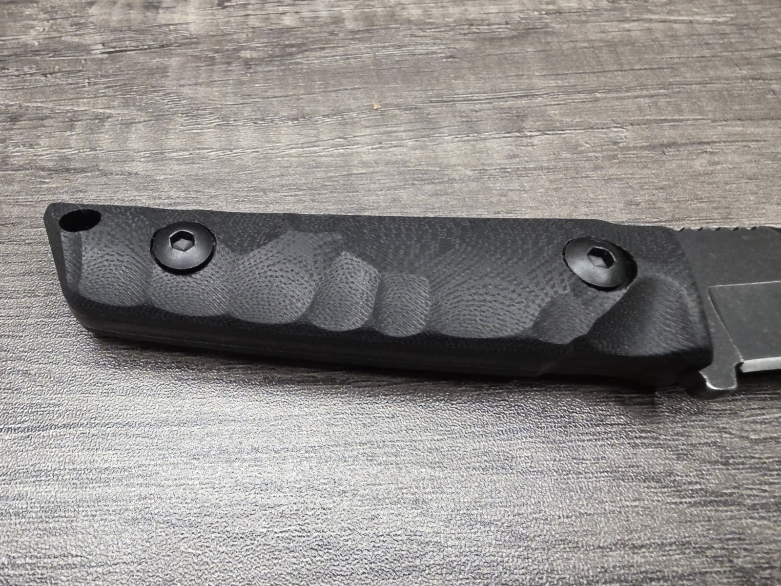 Huangfu 7.67″ Full Tang Fixed Knife, 7CR13MOV Steel, G10 Handle, Kydex Sheath