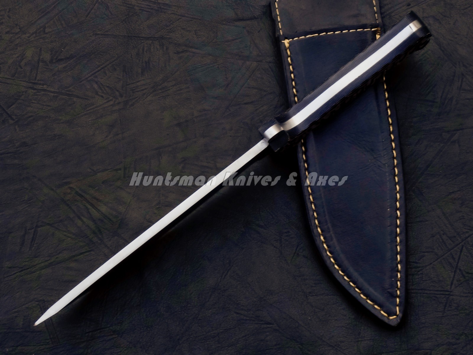 Custom Hand Forged 5160 Spring Steel Daryl Dixon knife REPLICA w/ Micarta Handle