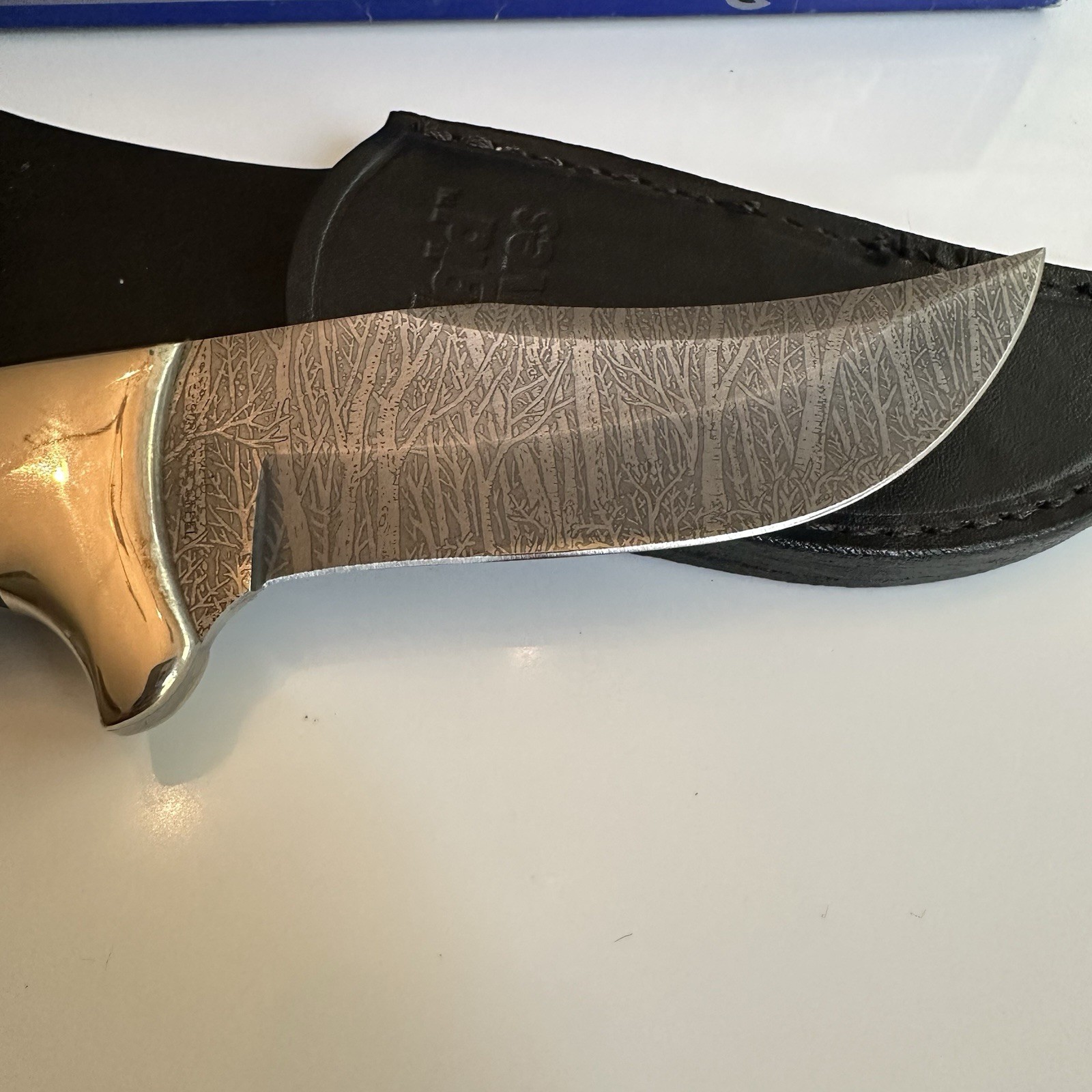 1980’s RIGID RG-16 Surgical Steel Japan Fixed Blade Knife w/ Sheath And Box