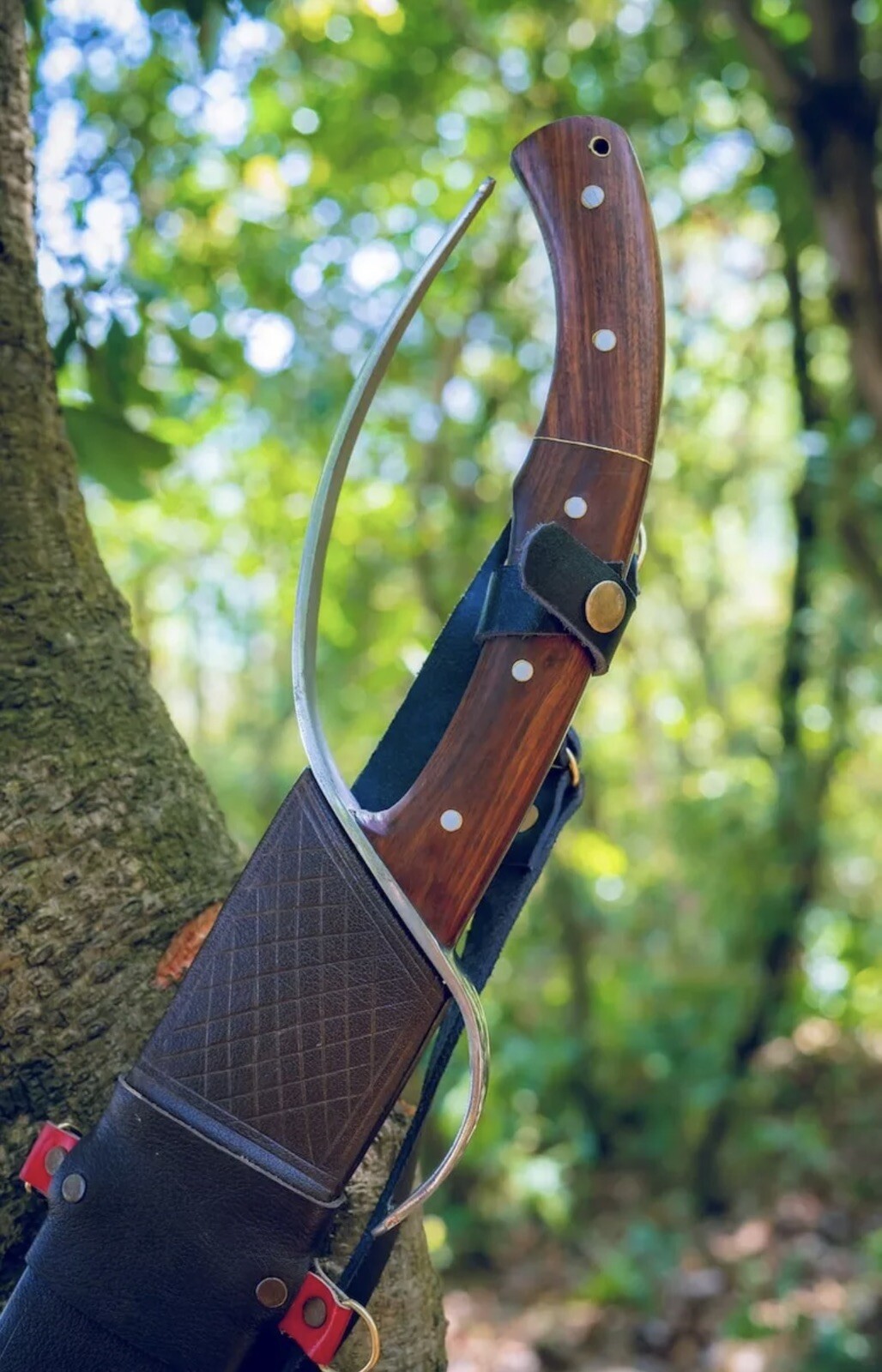 Custom Handmade Carbon Steel Blade Viking Machete Sword | Hunting Sword Camping