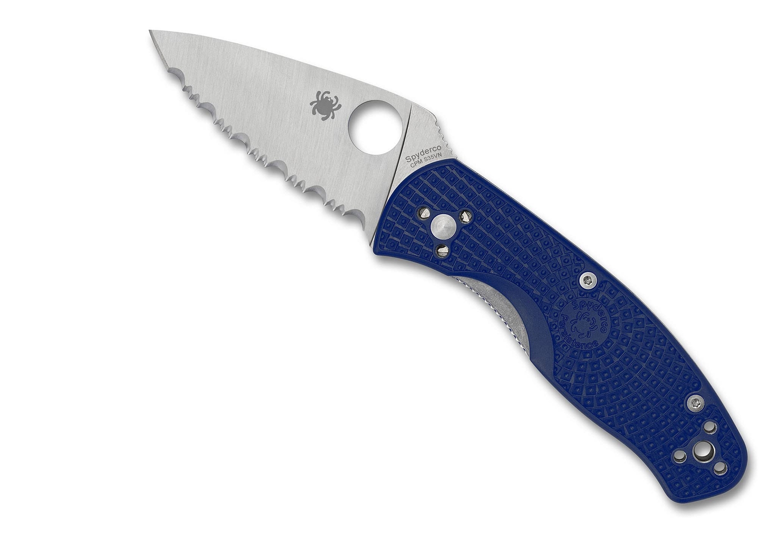 Spyderco Persistence Lightweight Knife (SpyderEdge, Blue)